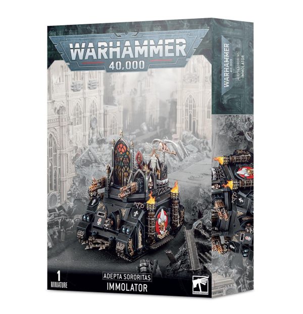 Games Workshop: Warhammer 40,000 - Adepta Sororitas - Immolator (52-08) Hot on Sale