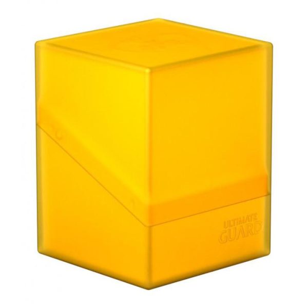 Ultimate Guard: Boulder 100+ Deck Box - Amber (Yellow) For Discount