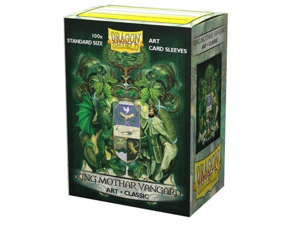 Dragon Shield: Classic Art Deck Protector Sleeves - Standard Size  King Mothar Vangard  (100) Sale