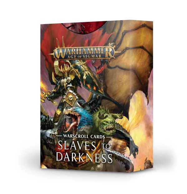 Games Workshop: Age of Sigmar Warscroll Cards - Slaves to Darkness (83-03) Sale