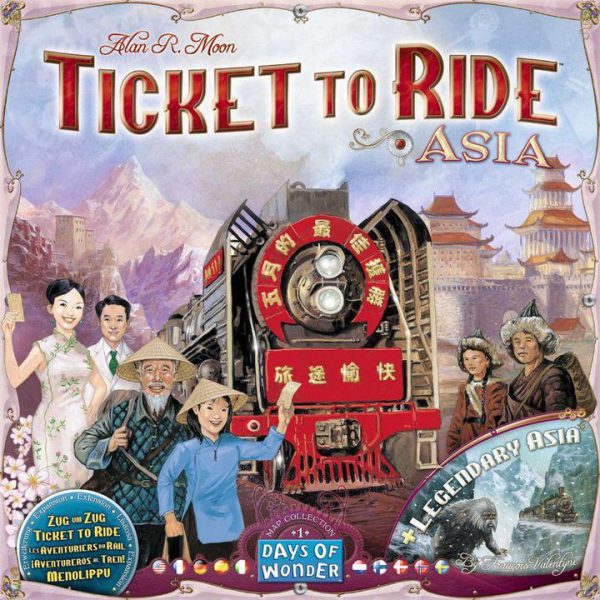 Ticket to Ride: Map Collection 1- Asia & Legendary Asia - Days of Wonder Discount