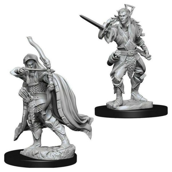 D&D Nolzur s Marvelous Miniatures: Elf Rogue Male - Unpainted Discount