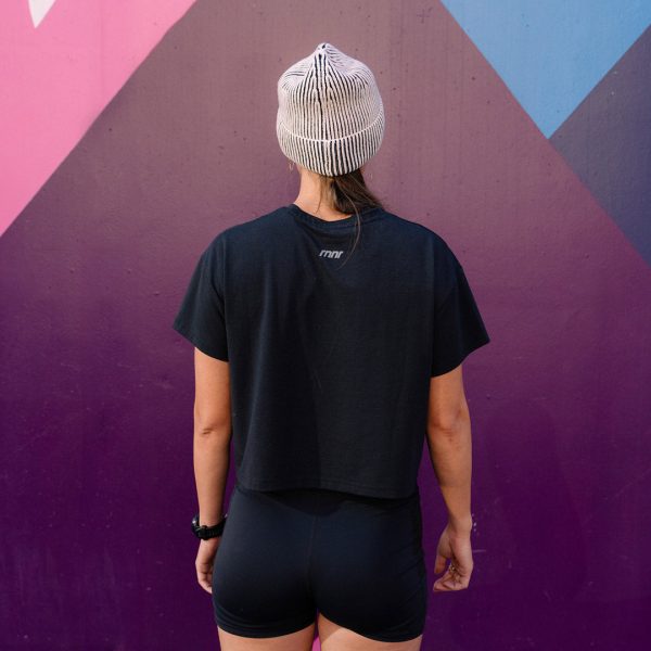 Women s Running Tee: Black Online Hot Sale - Image 5