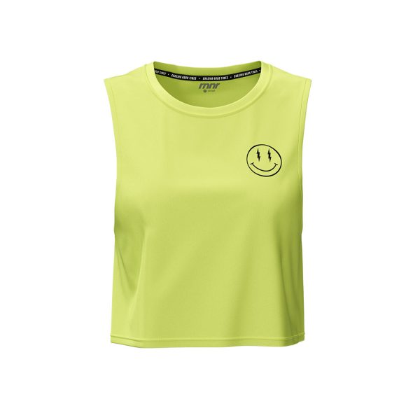 Women s Muscle Tee: Sunny Lime Online Hot Sale