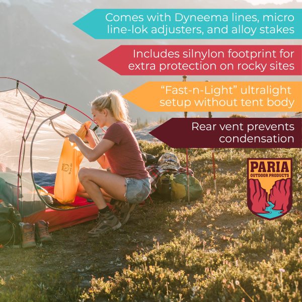 Bryce 1P and 2P Backpacking Tent Online now - Image 4