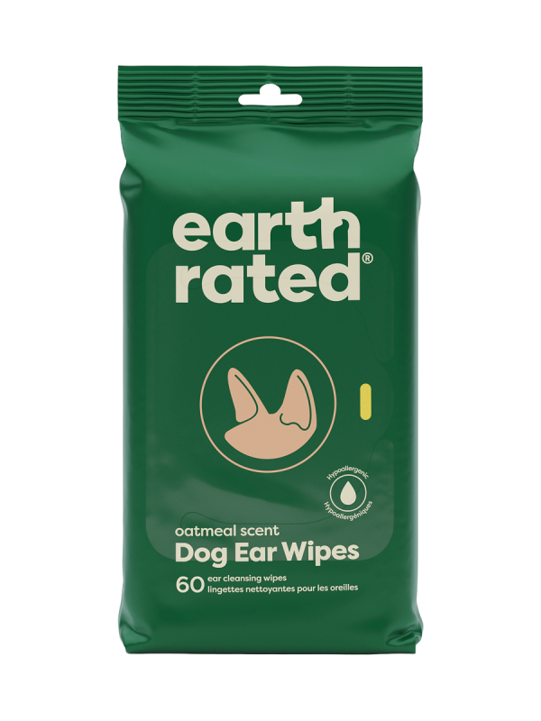 Earth Rated Dog Ear Wipes Supply