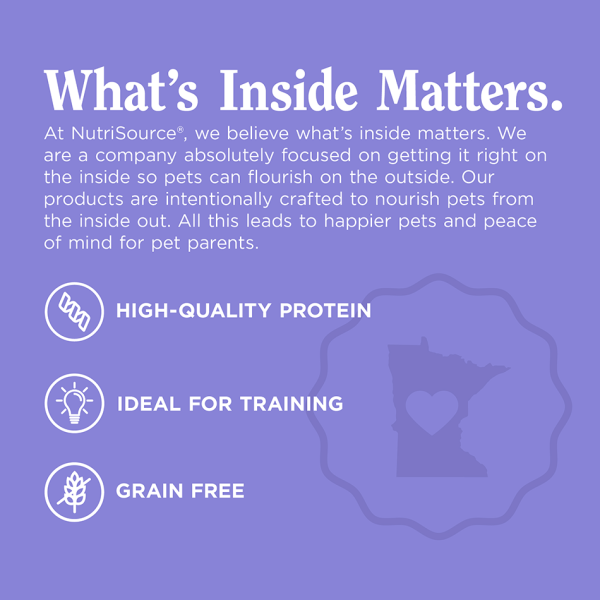 NutriSource Little Bites Grain Free Trout Dog Treats Online now - Image 2
