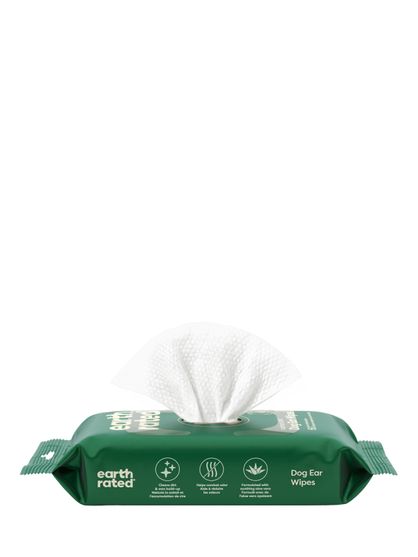 Earth Rated Dog Ear Wipes Supply - Image 2