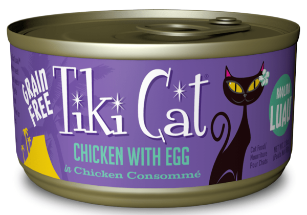 Tiki Cat Koolina Luau Grain Free Chicken With Egg In Chicken Consomme Canned Cat Food Online now