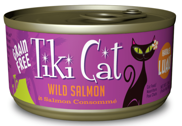 Tiki Cat Hanalei Luau Grain Free Wild Salmon In Salmon Consomme Canned Cat Food Online Sale