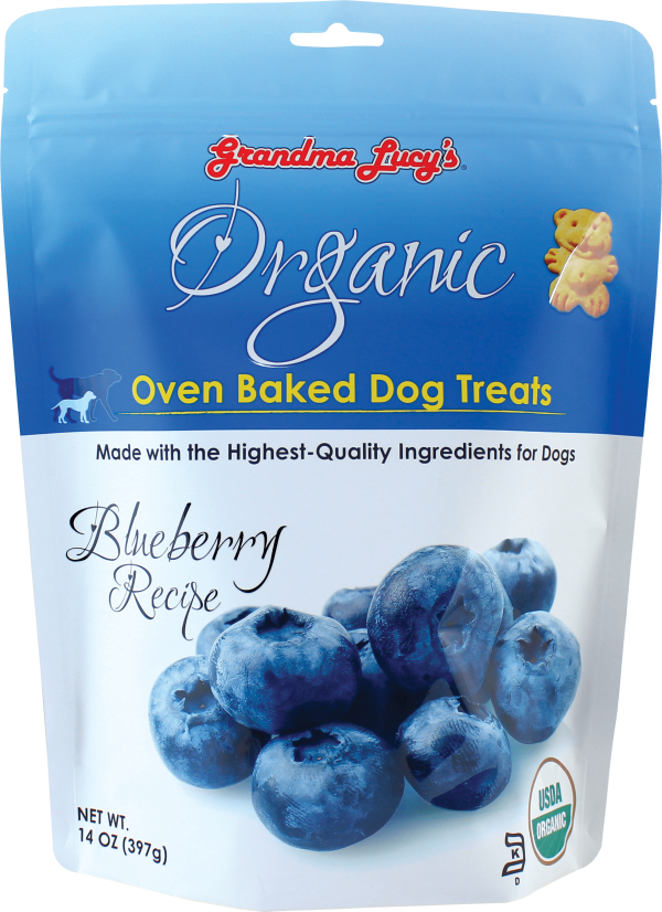 Grandma Lucy s Organic Oven Baked Blueberry Flavor Dog Treats Fashion