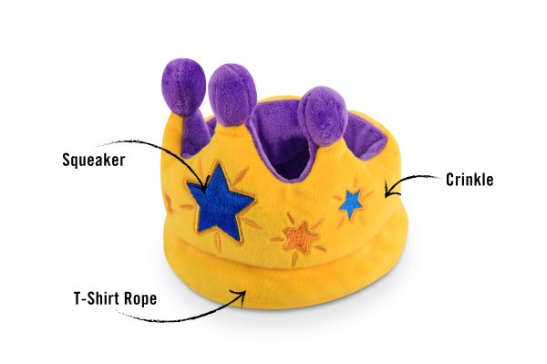 P.L.A.Y. Party Time Collection Canine Crown Toy for Dogs Online - Image 2