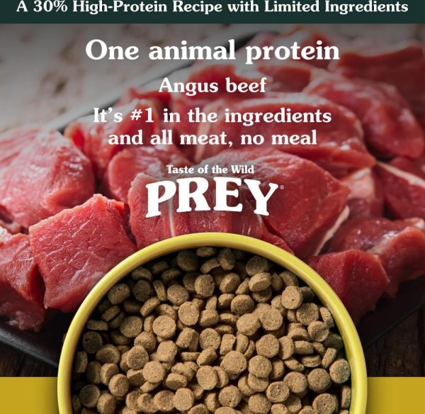 Taste Of The Wild Grain Free Prey Limited Ingredient Angus Beef Dry Cat Food Sale - Image 4