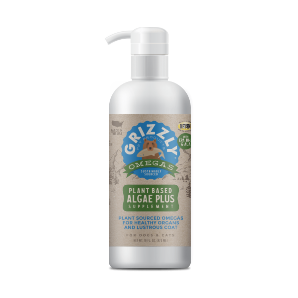 Grizzly Algae Plus Oil for Dogs and Cats For Sale