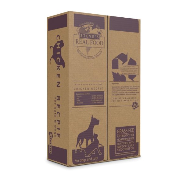 Steve s Real Food Raw Frozen Chicken Diet Food for Dogs & Cats Fashion - Image 5
