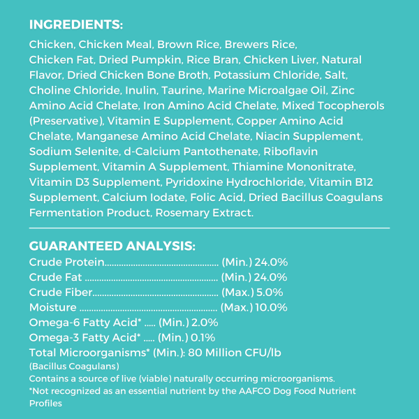KOHA Limited Ingredient Bland Diet Chicken & Brown Rice Recipe with Pumpkin Dry Dog Food Online now - Image 5