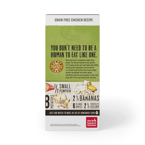 The Honest Kitchen Grain Free Chicken Recipe Dehydrated Dog Food Online Hot Sale - Image 3