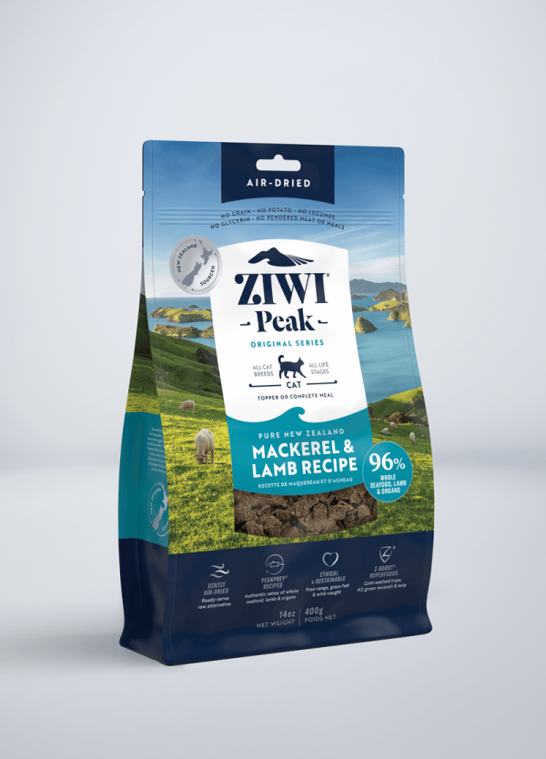 ZIWI Peak Air-Dried Mackerel & Lamb Recipe For Cats Supply