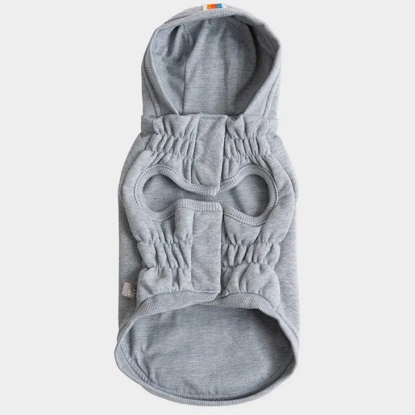 GF Pet Urban Hoodie - Heather Grey for Dogs Sale - Image 2