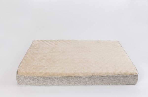 Territory Cushion Bed in Gray and Beige for Dogs Online Sale - Image 2