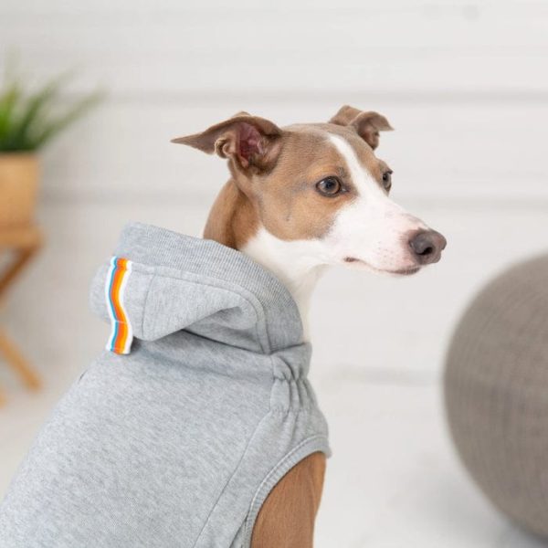 GF Pet Urban Hoodie - Heather Grey for Dogs Sale - Image 4