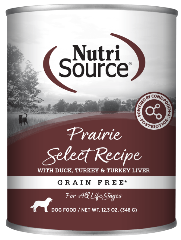 NutriSource Grain Free Prairie Select Canned Dog Food Online Hot Sale