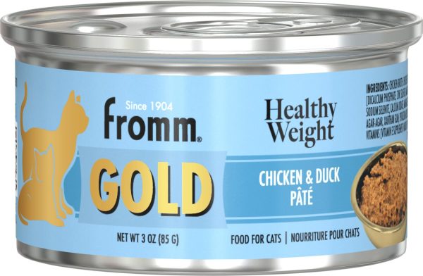 Fromm Gold Healthy Weight Chicken & Duck Pate Canned Cat Food Cheap