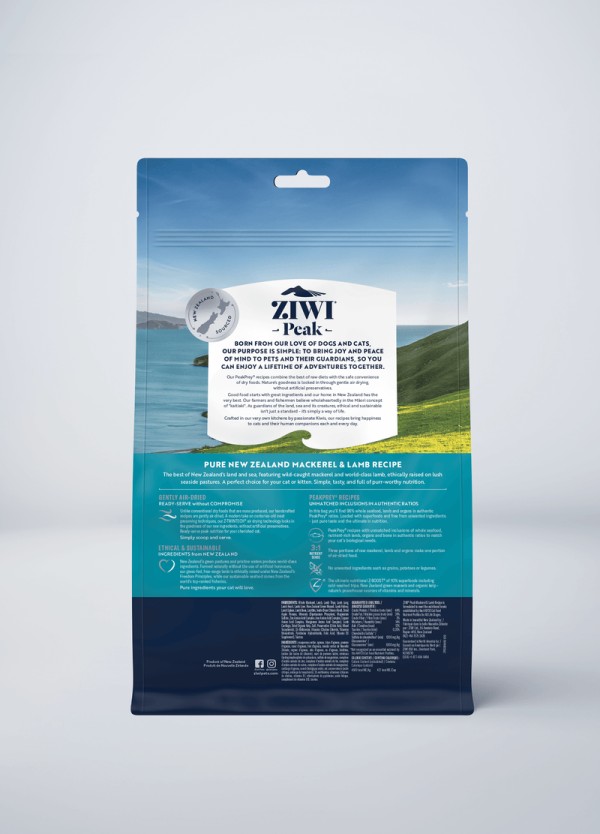 ZIWI Peak Air-Dried Mackerel & Lamb Recipe For Cats Supply - Image 3