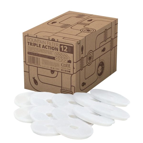 Catit Triple Action Drinking Fountain Filter Sale - Image 4