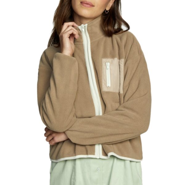 RVCA DOWNSIDE ZIP JACKET - DKH Online now