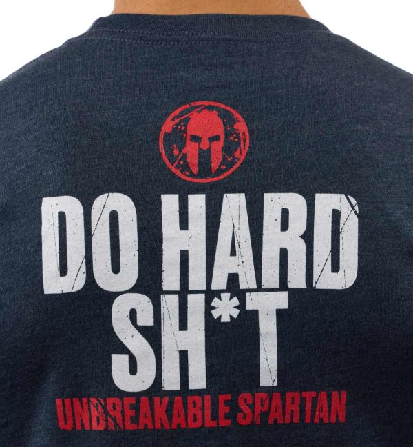 SPARTAN Do Hard Shit Tee - Men s Fashion - Image 4