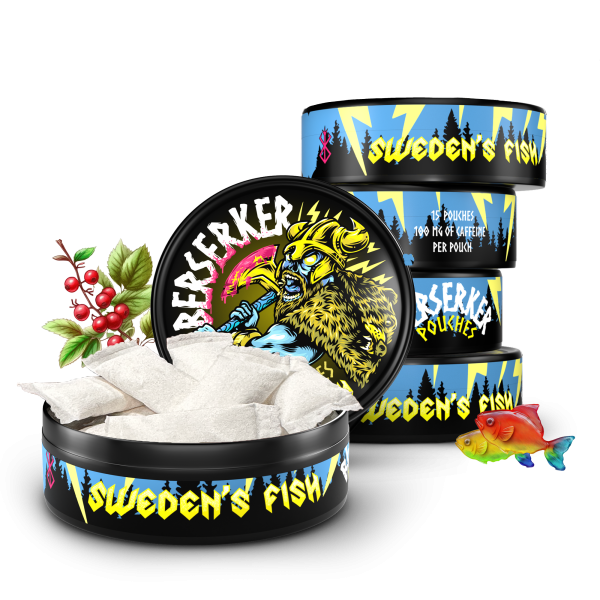 Berserker Sweden s Fish Pouches - 5 Can Roll Online now