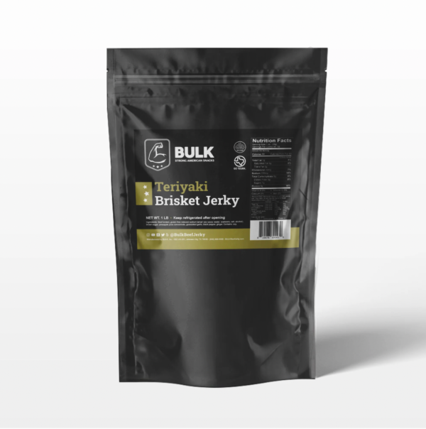 BULK Teriyaki Brisket Beef Jerky For Discount - Image 5