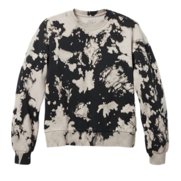 BRIXTON WEEKENDER CREW - BLEACH WASH For Sale