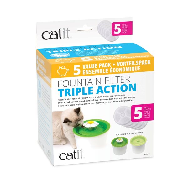 Catit Triple Action Drinking Fountain Filter Sale - Image 5