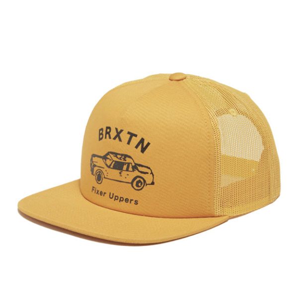 BRIXTON FIXER CAP - GOLDEN For Sale