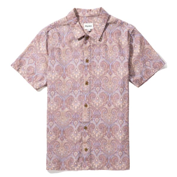 RHYTHM BURNS SHIRT - HENNA Online now