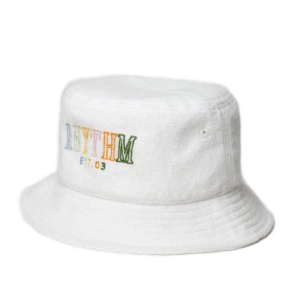 RHYTHM REVIVAL BUCKET HAT - WHITE For Discount