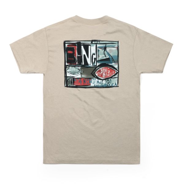 BILLBOARD Premium S S T-Shirt - Sand Online Hot Sale