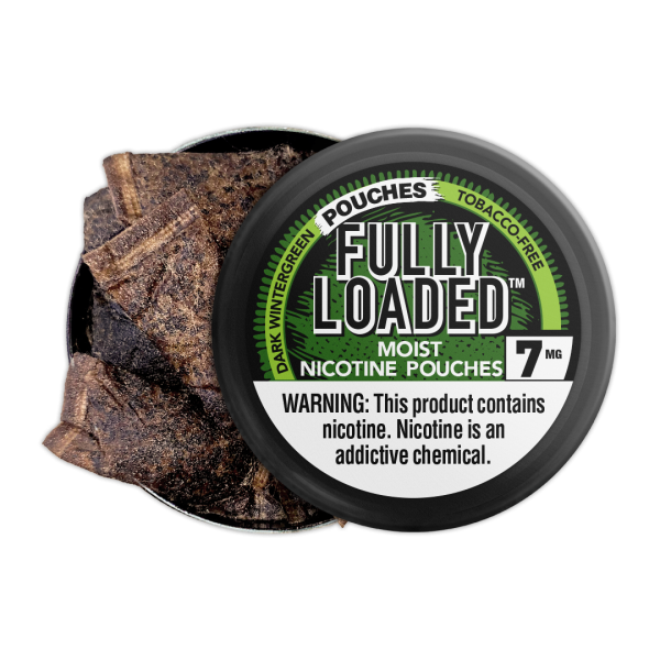 Dark Wintergreen Pouches -  Fully Loaded  - Full Nicotine Strength Online now