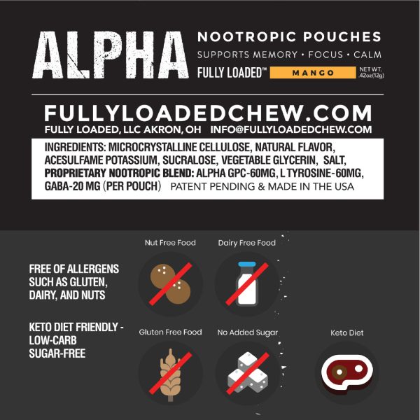 Wintergreen ALPHA Nootropic Pouches on Sale - Image 4