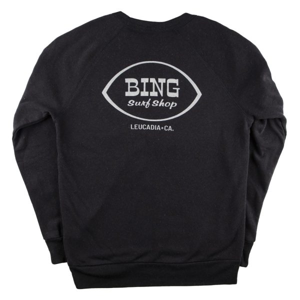 LEUCADIA SHOP Premium Crew Sweatshirt - Black Supply - Image 2