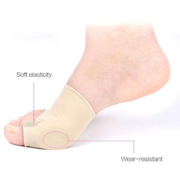 Ergonomic Pain Relief Toe Straightener Foot Bunion Corrector Orthopedic Hallux Valgus Relief Splint Gel Bunion Pads Sleeves Brace for Toe Spacer Online now - Image 3