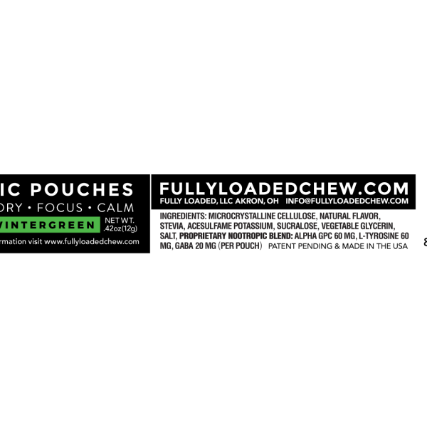 Wintergreen ALPHA Nootropic Pouches on Sale - Image 3