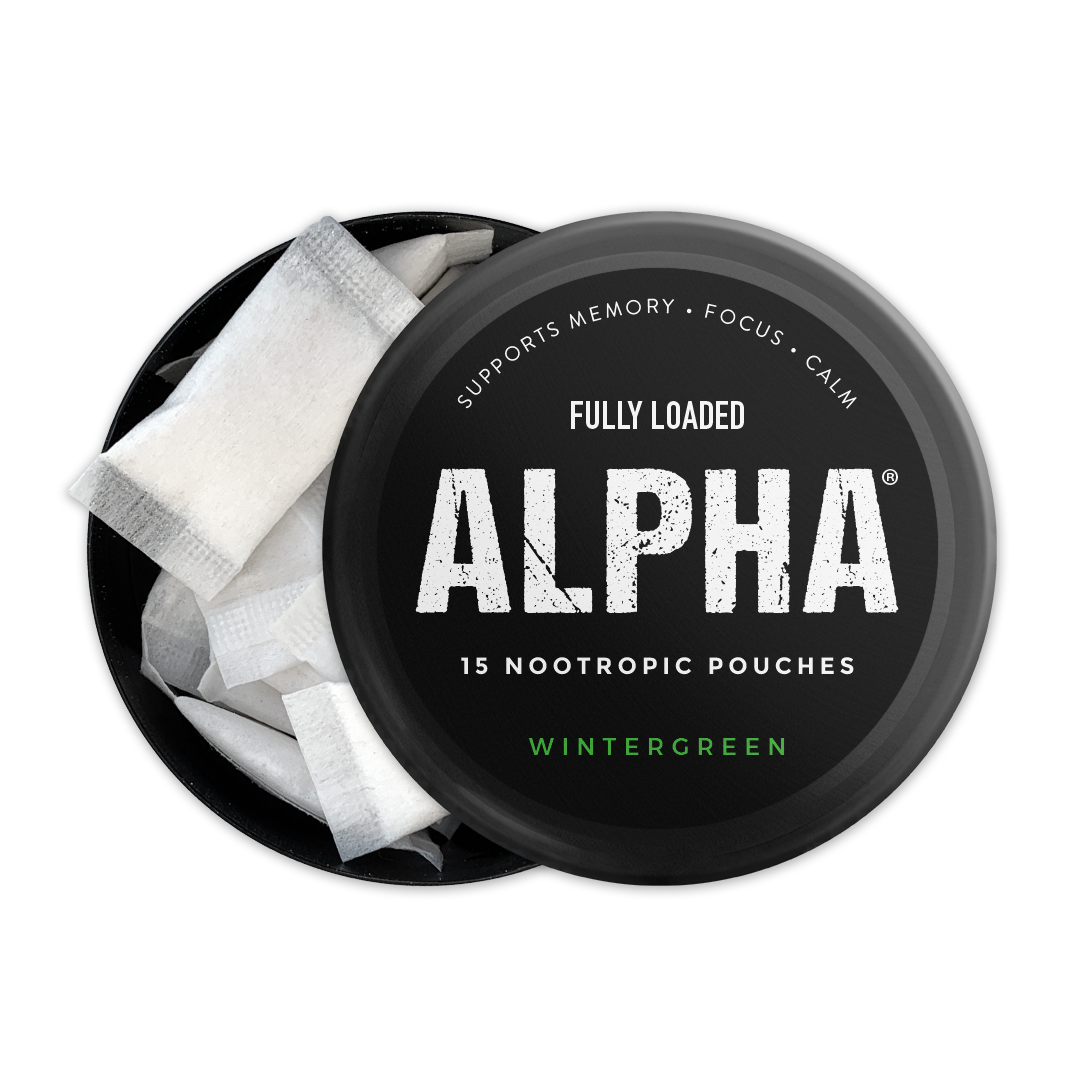 Wintergreen ALPHA Nootropic Pouches on Sale