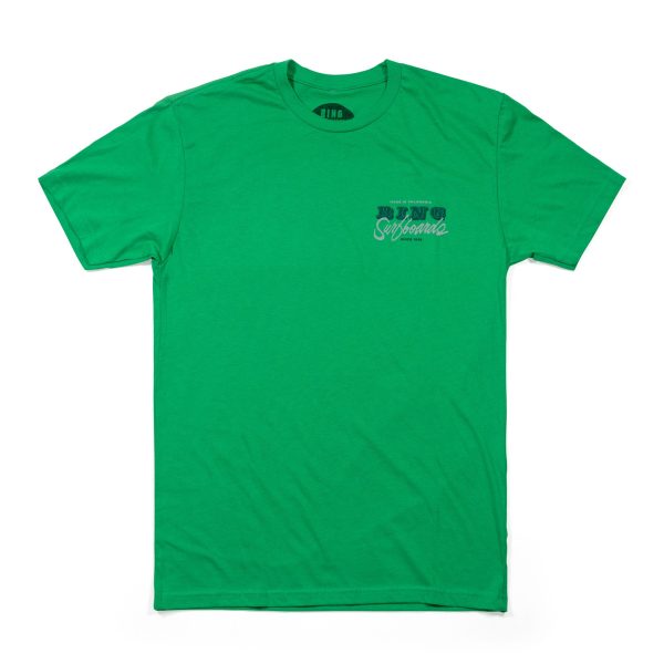 VAN SCRIPT PREMIUM TEE KELLY GREEN For Discount - Image 2