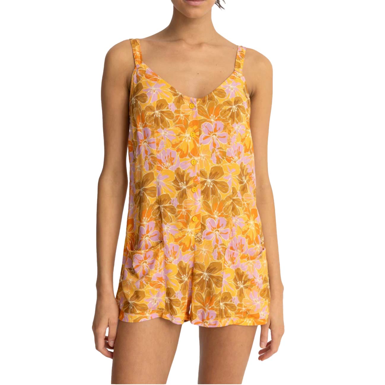 RHYTHM MAHANA DRESS – YELLOW Discount