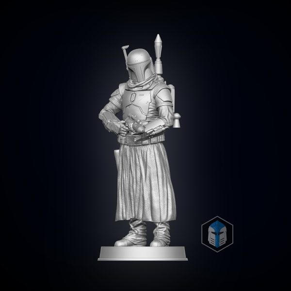 Boba Fett Figurine - Pose 1 - 3D Print Files Sale