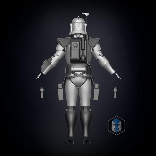 Animated ARC Trooper Armor Accessories - 3D Print Files Fashion - Image 5