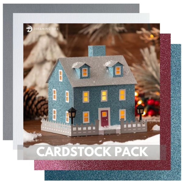 DREAMING TREE ADAMS HOUSE CARDSTOCK KIT - 19 Sheets - 12x12 Cardstock Shop on Sale